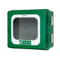 ARKY buitenkast AED groen zijkant