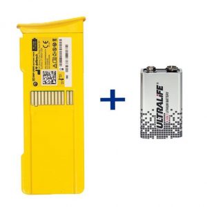 Defibtech Lifeline batterij met 9V batterij
