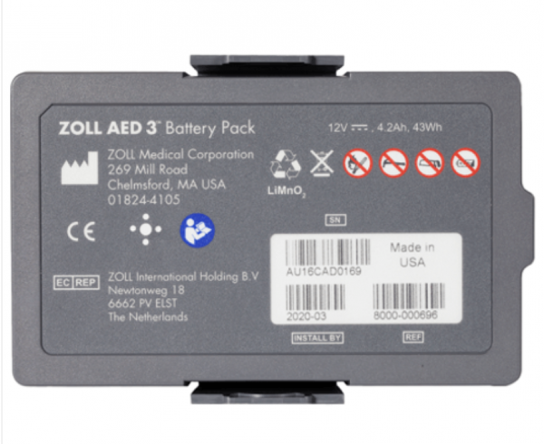 Zoll AED 3 Batterij