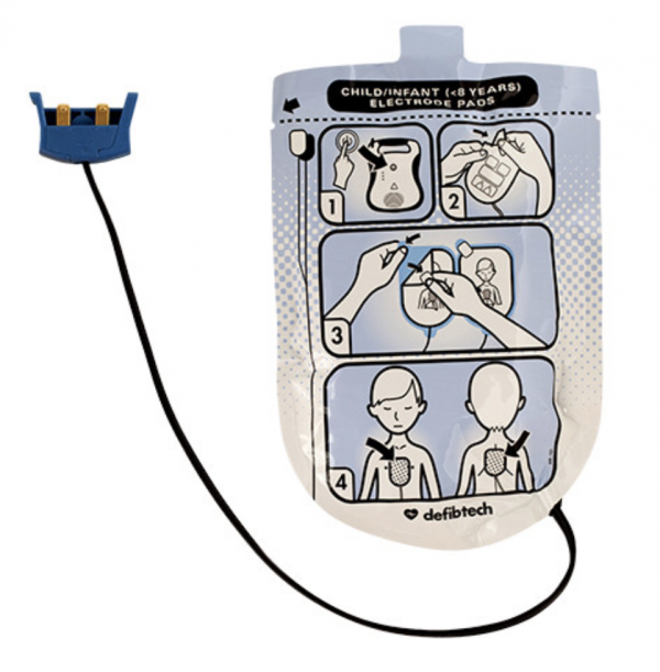 Defibtech Lifeline AED kinder elektroden