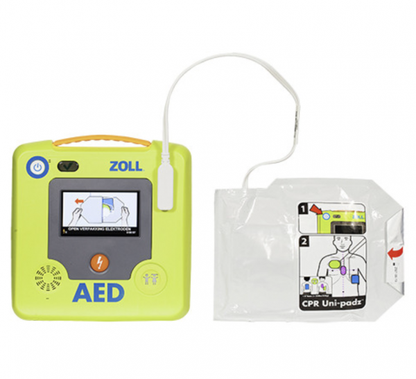 Zoll AED 3 met elektroden